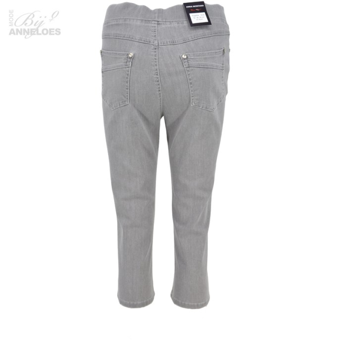 Anna Montana capri 1016 JumpIn Midden grijs